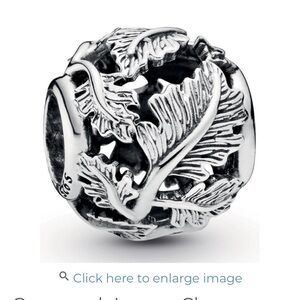 Rare! Retired! Pandora leaves charm 798241